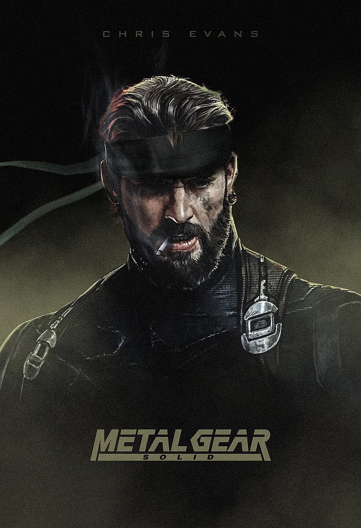 видеоигри, Крис Евънс, Metal Gear Solid V: The Phantom Pain, HD тапет, тапет за телефон