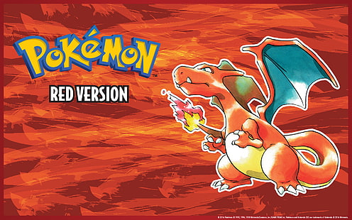 jogos de vídeo, Pokemon Primeira Geração, Pokémon, Charizard, HD papel de parede HD wallpaper