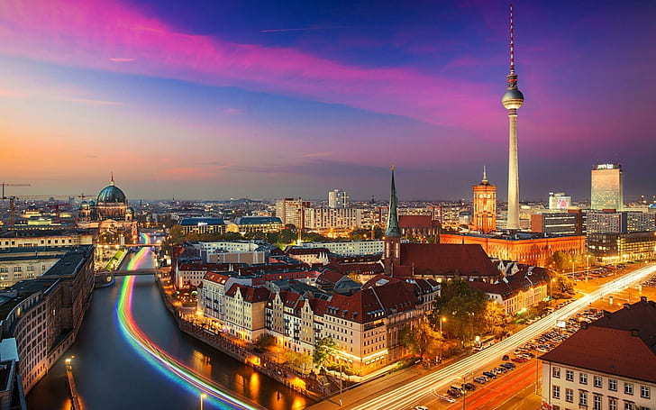 Berlin Wallpaper, City, Europe, Germany, HD wallpaper
