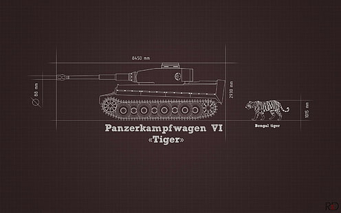 World of Tanks Tank Tiger HD, videogame, mundo, tigre, tanque, tanques, HD papel de parede HD wallpaper