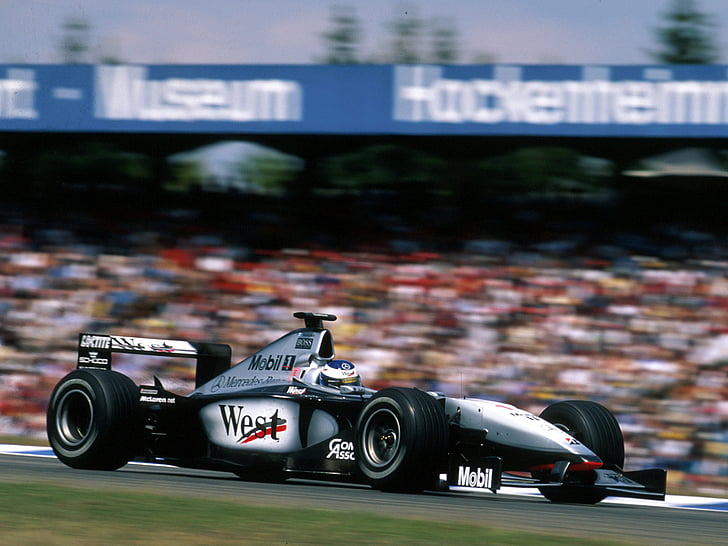 1999, benz, f 1, formula, mclaren, mercedes, mp4 14, race, racing, HD wallpaper
