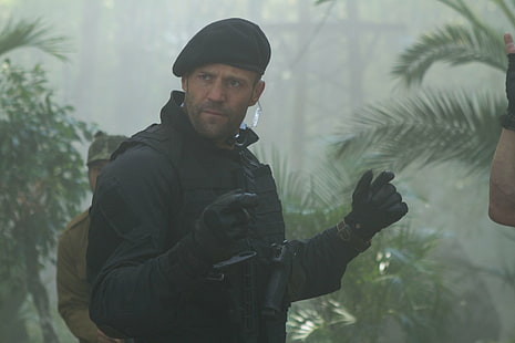 The Expendables, The Expendables 2, Jason Statham, Lee Christmas, HD tapet HD wallpaper