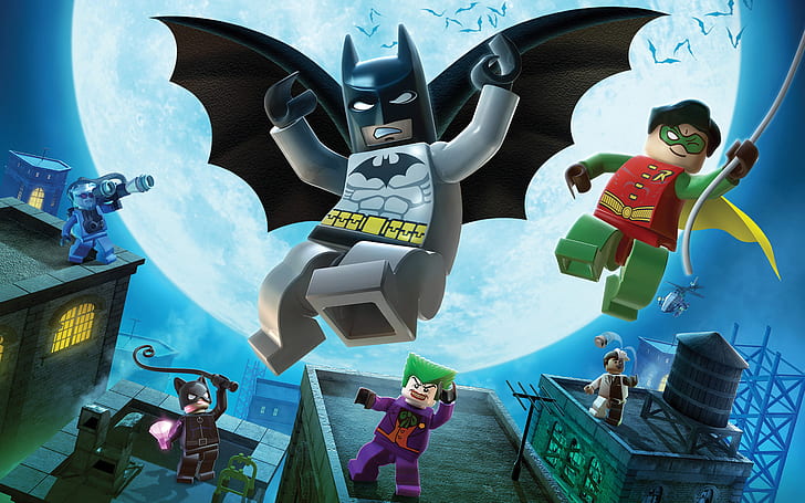 LEGO Batman Game, game, lego, batman, Wallpaper HD