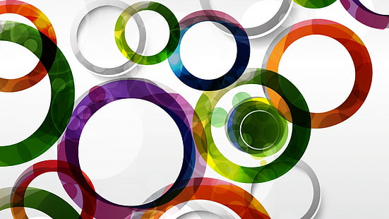 абстрактно, кръг, сфера, прост фон, дигитално изкуство, HD тапет HD wallpaper