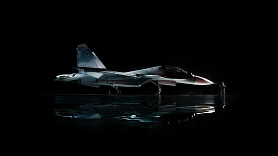 Jet Fighter, militar, Avión militar, Fuerza aérea rusa, Sukhoi, sukhoi Su 30, Fondo de pantalla HD HD wallpaper