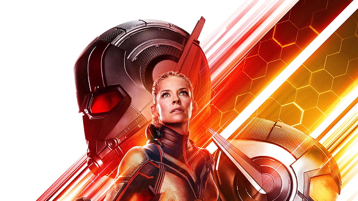 Ant-Man, Evangeline Lilly, film, The Wasp, Ant-Man and the Wasp, Sfondo HD