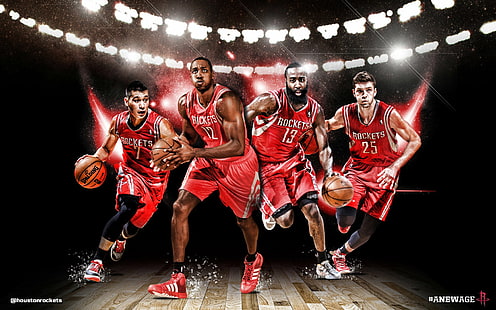 Basketball, Houston Rockets, HD wallpaper HD wallpaper