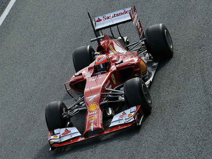 2014, F1, F14, Ferrari, Formel, Rennen, Rennen, HD-Hintergrundbild
