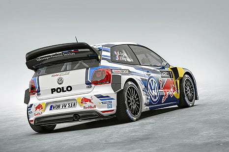 フォルクスワーゲン、フォルクスワーゲンポロ、レースカー、フォルクスワーゲンポロR WRC、WRC、 HDデスクトップの壁紙 HD wallpaper