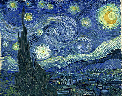 Konstnärlig, målning, Vincent Van Gogh, HD tapet HD wallpaper