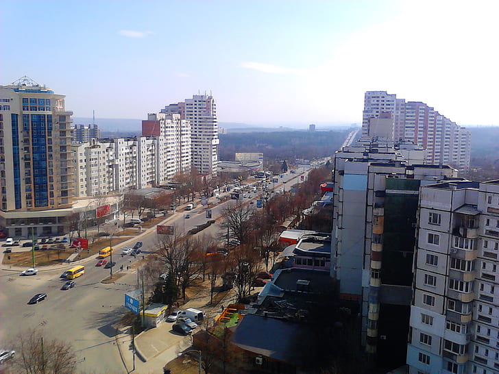 Chisinau, capital de Moldavia, sector botánico, Fondo de pantalla HD