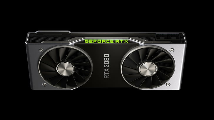 Nvidia GeForce RTX 2080, видеокарта, 4K, HD обои