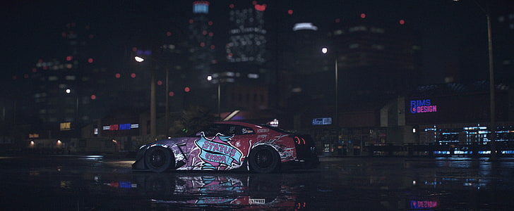 GEKRÖNT, Need for Speed, Nissan GTR, HD-Hintergrundbild