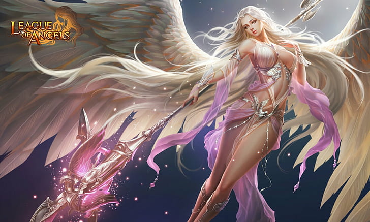 1loa, action, angel, angels, fantasy, Fighting, league, Loa, mmo, of, online, rpg, warrior, HD wallpaper