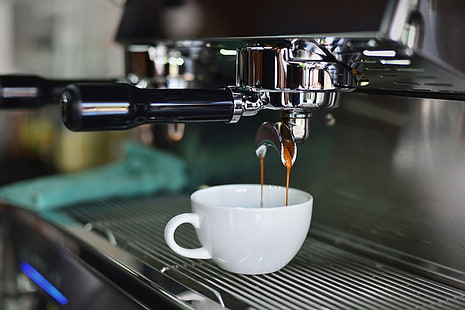 beverage, caffeine, coffee, coffee machine, cup, drink, espresso, machine, HD wallpaper HD wallpaper