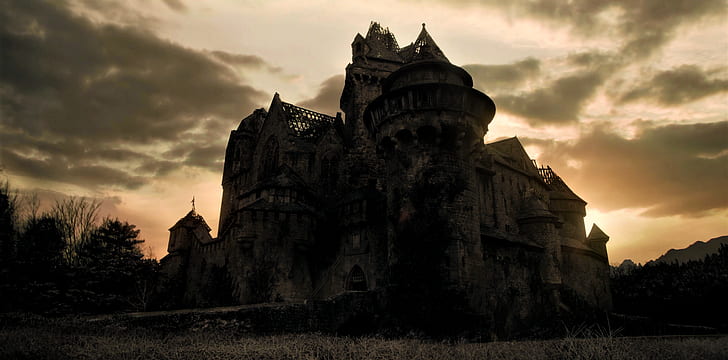 castillo, The Witcher (Serie de TV), Fondo de pantalla HD
