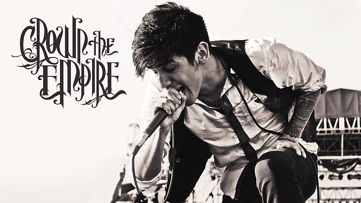 Crowd The Empire band wallpaper, music, Crown the empire, men, singer, HD wallpaper