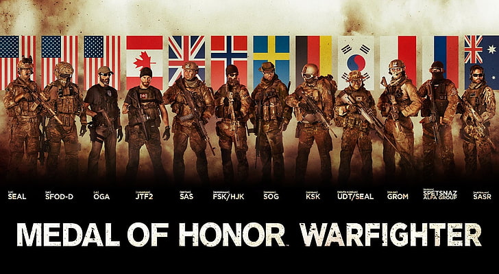 Medal of Honor Warfighter Tier 1 Спецназ, Medal of Honor Warfighter цифровые обои, Игры, Medal Of Honor, видеоигра, 2012, Medal of Honor Warfighter, moh warfighter, Медаль за отвагу 2 warfighter, спецназ, HD обои