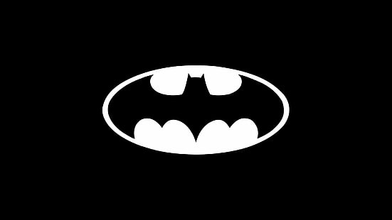 Logotipo do Batman, logotipo do Batman, HD papel de parede HD wallpaper