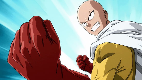 Anime, One-Punch Man, Saitama (Homme à un coup de poing), Fond d'écran HD HD wallpaper