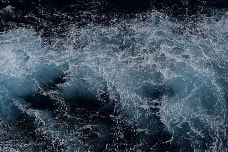 cuerpo de agua, agua, mar Báltico, olas, Fondo de pantalla HD