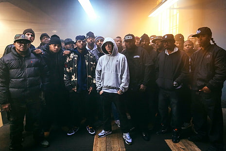 банда, куртка, Eminem, рэп-бог, HD обои HD wallpaper