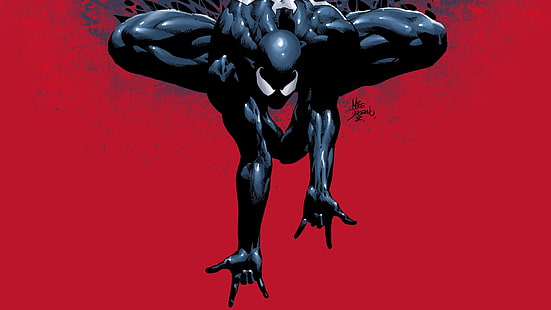 Venum Hintergrund, Spider-Man, Marvel Comics, HD-Hintergrundbild HD wallpaper