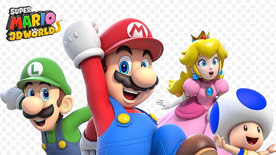 Mario, Super Mario 3D World, Fondo de pantalla HD HD wallpaper