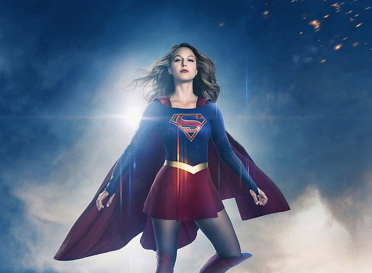Supergirl, 4K, Melissa Benoist, HD wallpaper