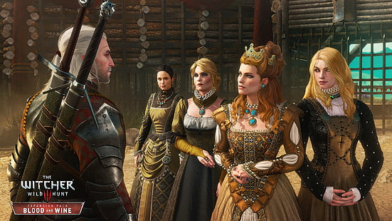 Le papier peint numérique The Witcher Wild Hunt, The Witcher 3: Wild Hunt, Geralt of Rivia, The Witcher, Fond d'écran HD HD wallpaper
