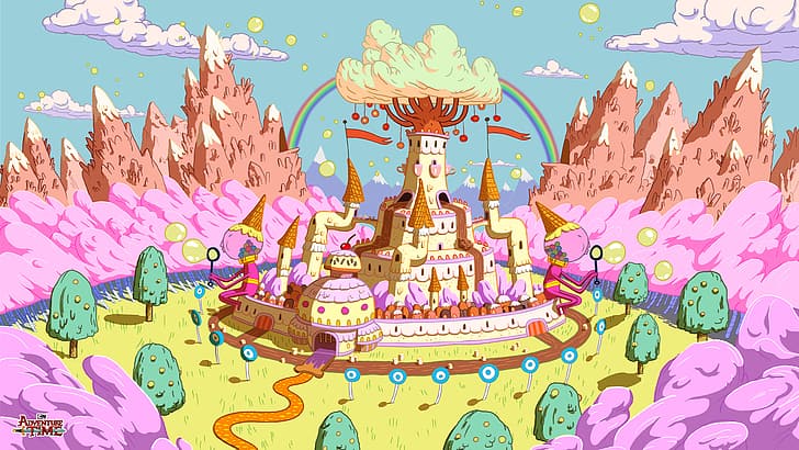 Cartoon Network, Adventure Time, карикатура, HD тапет