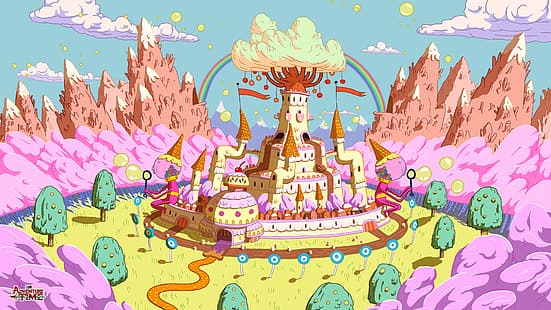 Cartoon Network, Adventure Time, cartoon, HD wallpaper HD wallpaper