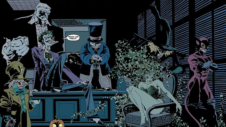 DC Comics, The Long Halloween, Batman, Fondo de pantalla HD