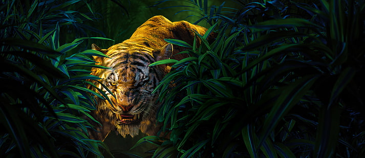 Dschungelbuch, Shere Khan, HD-Hintergrundbild HD wallpaper