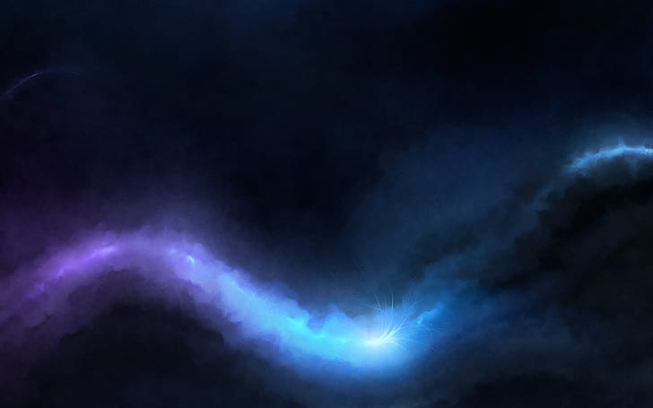 Космическа атмосфера, Архангел, 4K, HD тапет