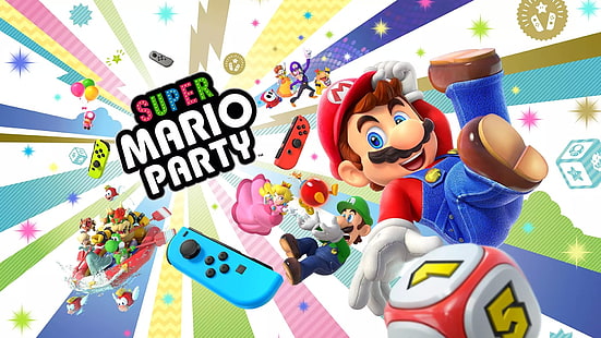 Gra wideo, Super Mario Party, Tapety HD HD wallpaper