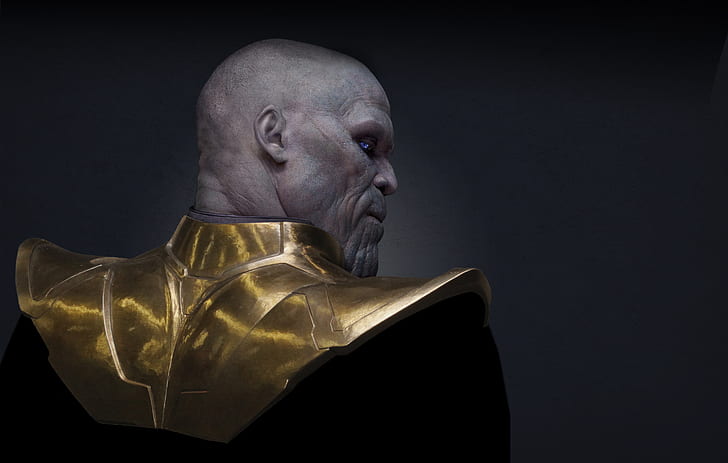 Josh Brolin, Avengers: Infinity War, Thanos, 4K, Fond d'écran HD