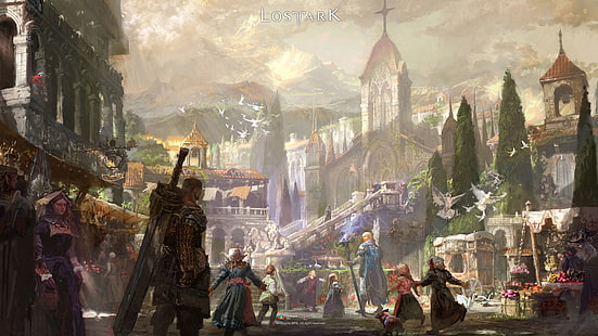 Fond d'écran du jeu Lostark, Lost Ark, Lost Ark 2018, Fond d'écran HD HD wallpaper
