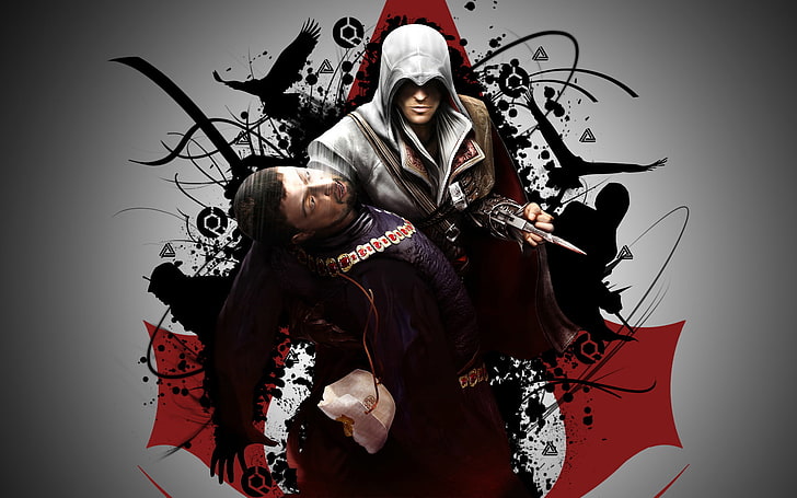 assassin 039 s, creed, knife, warrior, weapons, HD wallpaper