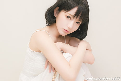 Yurisa Chan, coreana, modella, donna, Sfondo HD HD wallpaper