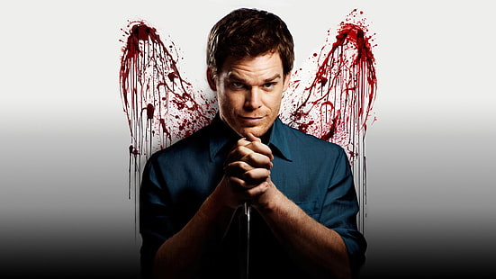 Dexter screenshot, TV Show, Dexter, Blood, Dexter (TV Show), Dexter Morgan, Michael C. Hall, HD wallpaper HD wallpaper