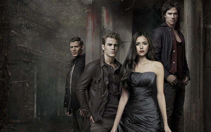 The Vampire Diaries na última temporada, HD papel de parede