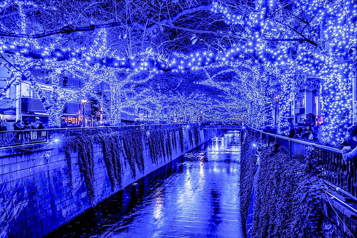 Cidades, Tóquio, Iluminação, Japão, HD papel de parede