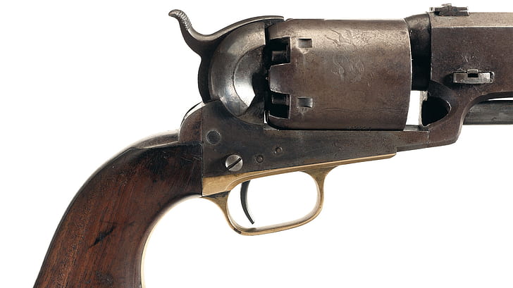 Weapons, Colt Dragoon Revolver, HD wallpaper