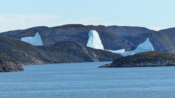 cold, greenland, iceberg, HD wallpaper