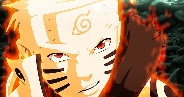 Uzumaki Naruto-Illustration, Naruto, Naruto shippuuden, Uzumaki Naruto, HD-Hintergrundbild HD wallpaper