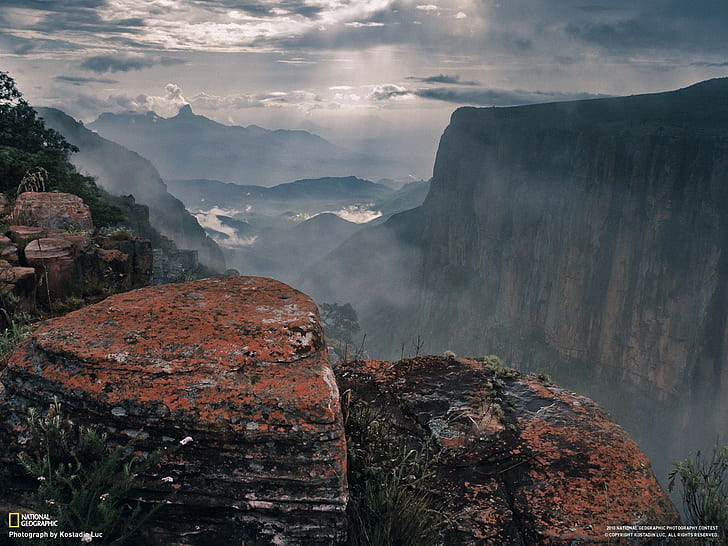 lanskap, pegunungan, National Geographic, alam, Wallpaper HD