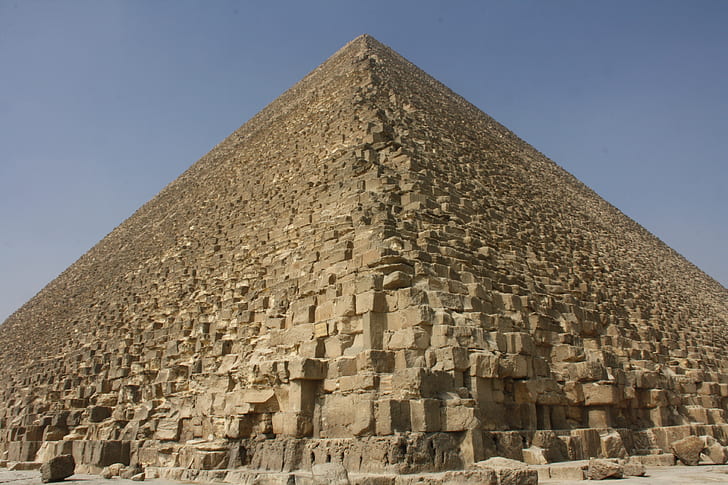 İnsan Yapımı, Büyük Giza Piramidi, Giza, Piramit, HD masaüstü duvar kağıdı