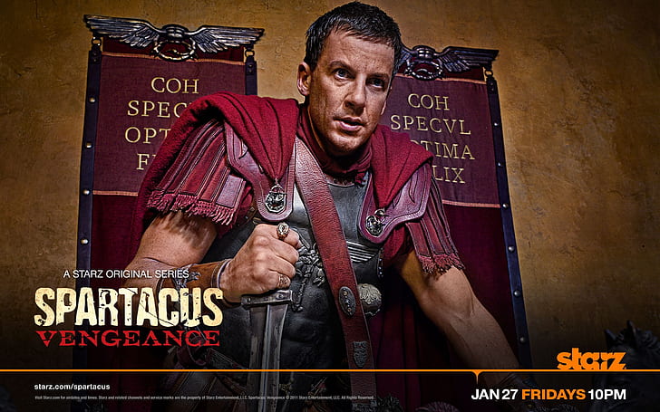 Glaber Spartacus Vengeance, HD wallpaper
