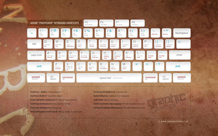 keyboard, infografis, Wallpaper HD